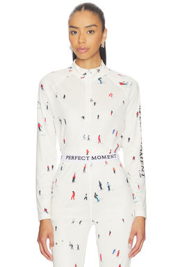 Perfect Moment - 1/4 Zip Base Layer Top