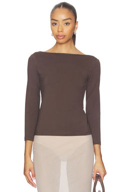 St. Agni - Soft Jersey Ballerina Top