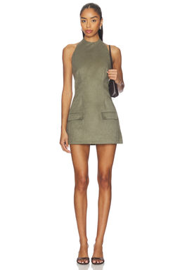 SNDYS - Amelia Faux Suede Mini Dress