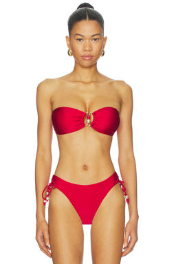 Seafolly - Ring Front Bandeau Bikini Top