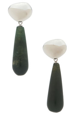 SHASHI - Sage Drop Earring
