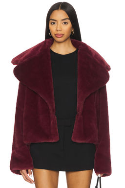 superdown - x Emma Leger Willow Faux Fur Coat