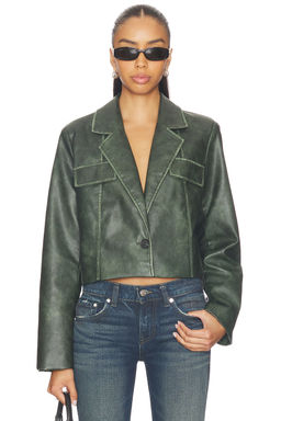 superdown - Blakely Faux Leather Jacket
