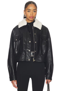 superdown - Colette Faux Leather Jacket