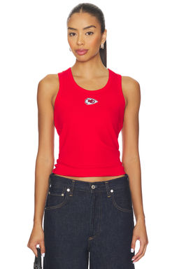 Terez - x REVOLVE Chiefs Scoop Neck Rib Tank