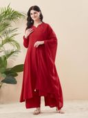 Red color option, Sold out, Currently selected