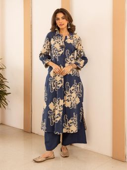 Autumnlane - Karen Cadet Printed Kurta with Palazzo