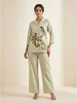 Autumnlane - Prisha Basil Cotton Co-Ord Set