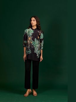 O-PAP STYLE - Black Eden Top with Pant
