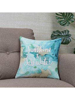 HomeTown - Bahamas Cushion Cover 40 x 40 Cm in Sea Green Colour
