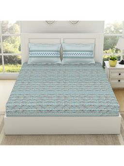 SPACES - Gypsy 100% Bedsheet with 2 Pillow Covers (Set of 3)