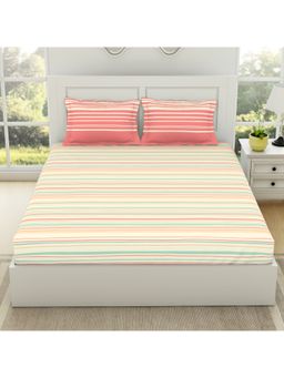 SPACES - Gypsy 100% Bedsheet with 2 Pillow Covers (Set of 3)