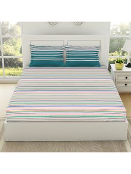 SPACES - Gypsy 100% Bedsheet with 2 Pillow Covers (Set of 3)