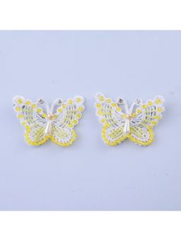 Choko - Yellow Butterfly Hairclip for Girls