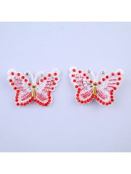Choko - Red Butterfly Hairclip for Girls