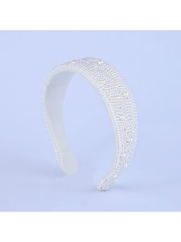 Choko - Pink Bejewelled Pearl Hairband for Girls