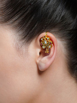 Joules By Radhika - Multi-Color Swarnika Ear Cuffs