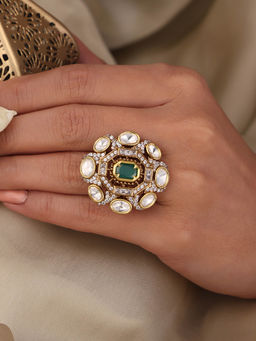 Joules By Radhika - Multi-Color Heritage Glow Ring