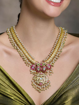 Joules By Radhika - Multi-Color Regal Radiance Necklace