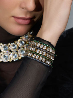 Joules By Radhika - Multi-Color Crystal Cascade Bracelet