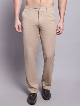 Cantabil - Men Khaki Trousers