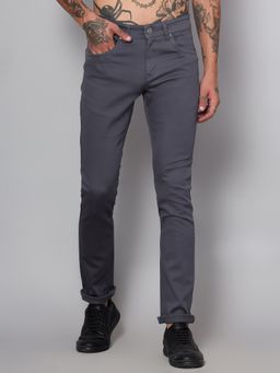 Cantabil - Men Grey Casual Jeans