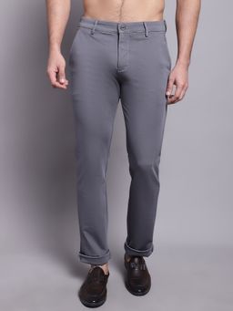 Cantabil - Men Grey Trousers