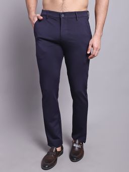 Cantabil - Men Navy Trousers
