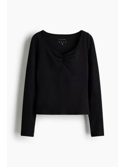 H&M MOVE - Girls Black Sports Top With Softmove