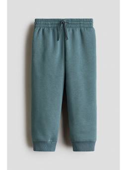 H&M - Boys Turquoise Brushed-Inside Joggers