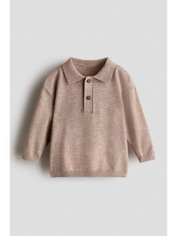 H&M - Boys Brown Rugby Polo T-Shirt