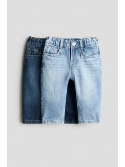 H&M - Boys Blue 2-Pack Cotton Jeans