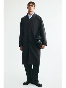 H&M - Men Charcoal Car Coat