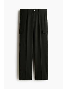 H&M - Men Green Four-Way Stretch Regular Fit Cargo Pant