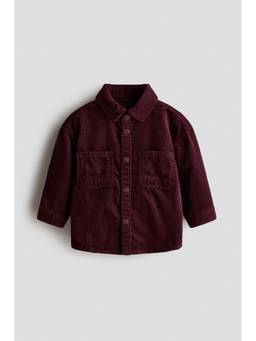H&M - Boys Red Cotton Corduroy Shirt