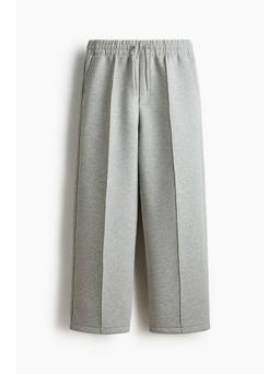 H&M - Men Grey Relaxed Fit Tailored Trackpant