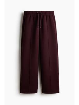 H&M - Men Marron Relaxed Fit Tailored Trackpant