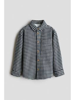 H&M - Boys Blue Cotton Muslin Shirt