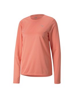 Puma - RUN FAVORITE LS Womens Pink T-Shirts