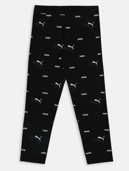 Puma - Ess Logo Lab Aop 7/8 Girls Black Tights