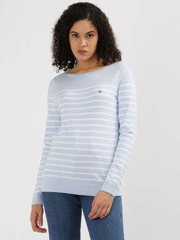 Tommy Hilfiger - Women's Blue Color Sweater