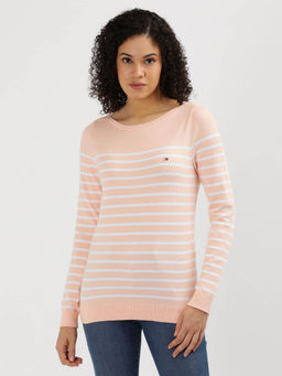 Tommy Hilfiger - Women's Pink Color Sweater