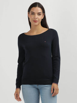 Tommy Hilfiger - Women's Blue Color Sweater