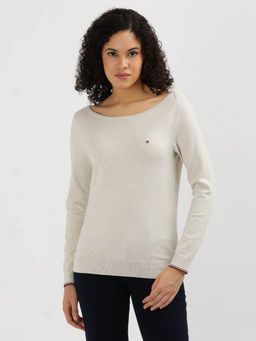Tommy Hilfiger - Women's Beige Color Sweater