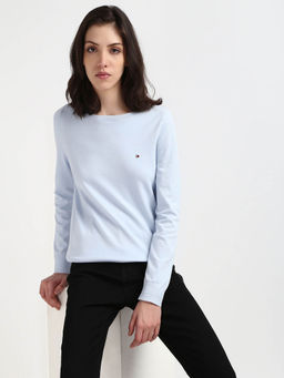 Tommy Hilfiger - Women's Blue Color Sweater