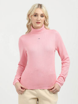 Tommy Hilfiger - Women's Pink Color Sweater