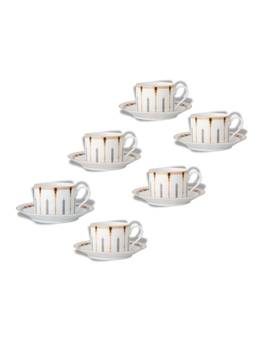 Noritake - Empire Gold Cup & Saucers (Pack of 6)