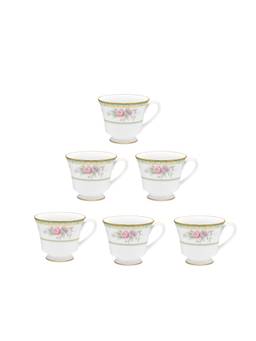 Noritake - Flourishing Medow Cup & Saucers (Pack of 6)