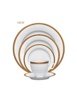 Noritake - Charlotta Gold Dinnerware (Set of 21)