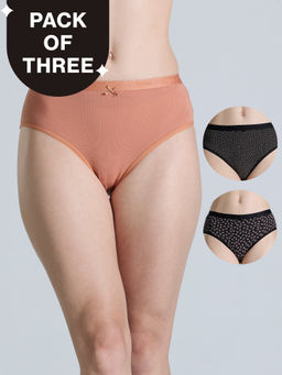 Nykd by Nykaa - Nykd by NykaaFreebie Panty with Outer Elastic-NYP391-Multicolour-P01